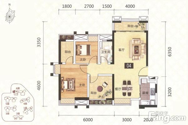 金艾陶家裝：佛山燈湖華府90㎡現代簡約裝修效果鑒賞