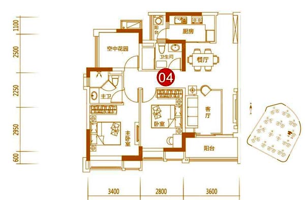 金艾陶家裝：佛山保利紫山國際90㎡中式風格裝修鑒賞