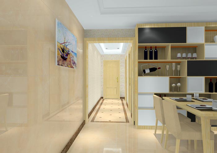 金艾陶家裝：佛山水悅龍灣89㎡現(xiàn)代簡(jiǎn)約裝修效果鑒賞