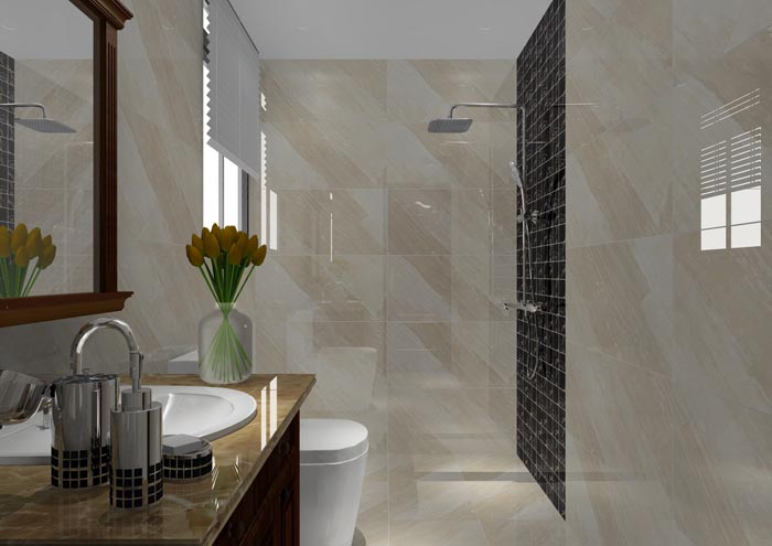 金艾陶家裝：佛山水悅龍灣90㎡現代簡約裝修效果鑒賞