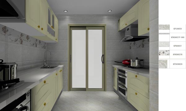 金艾陶家裝：井岡山和諧家園安置小區130㎡歐式風格裝修鑒賞