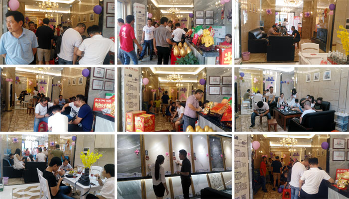 陶瓷一線品牌金艾陶瓷磚湖南衡陽店盛裝開業(yè)，捷報(bào)不斷